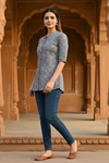 Urban Print Cotton Shirt