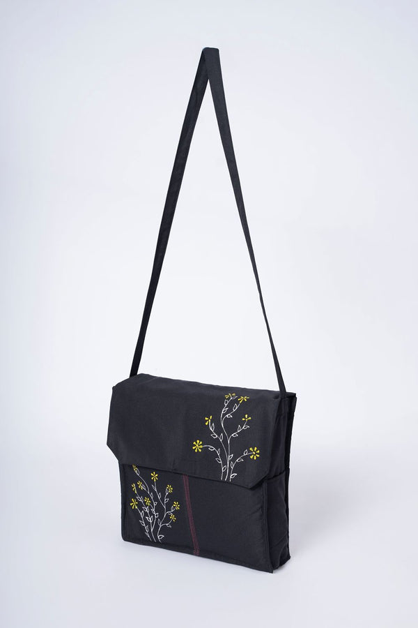 Floral Noir Bag