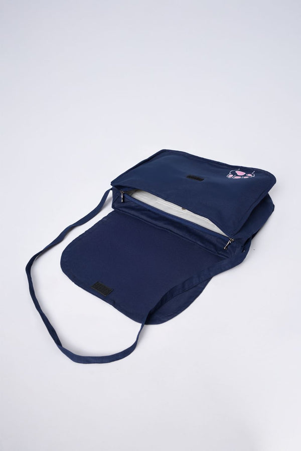 Whimsical Cat Messenger Bag