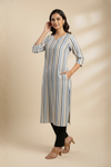 Elegant Daily Striped Kurti