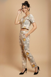 Vibrant Paisley Print Cotton Co-ord Set