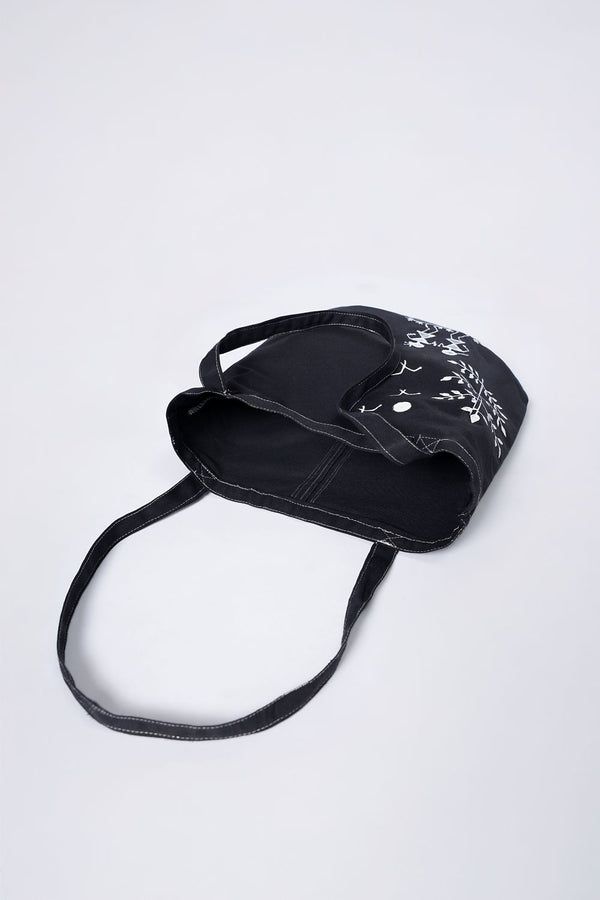 Warli Rhythms Tote Bag