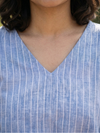 Aura Blue Crop Top