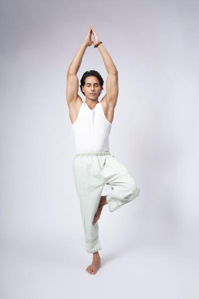 Earthy Green Yoga Pants